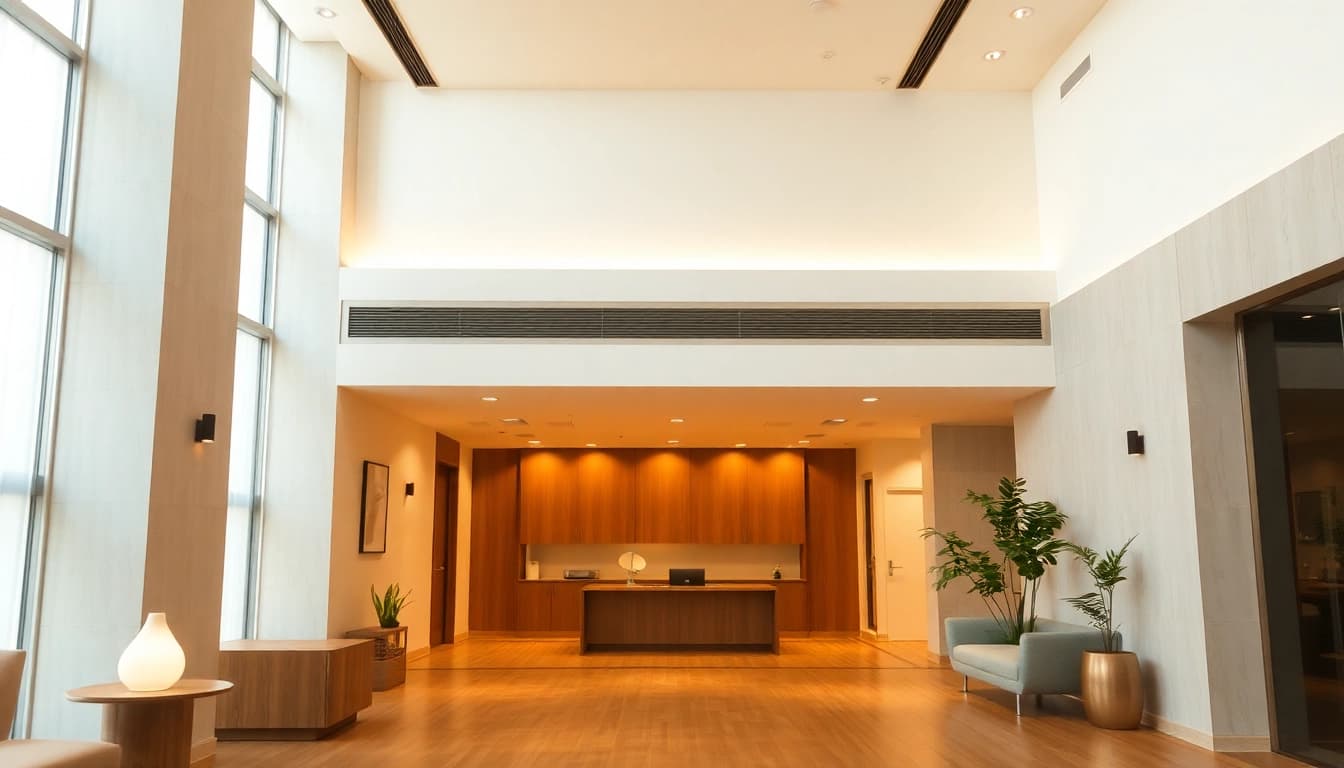 Experience the modern and inviting atmosphere of 神野クリニック with welcoming decor and privacy-focused spaces.