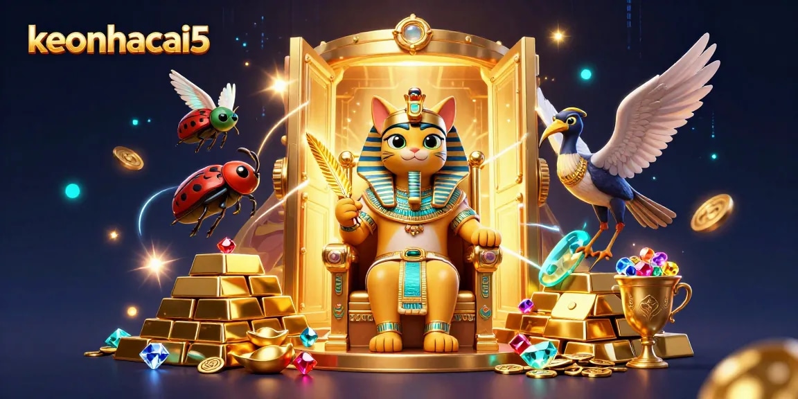 Engage with keonhacai5 through this vibrant display of dynamic casino elements.
