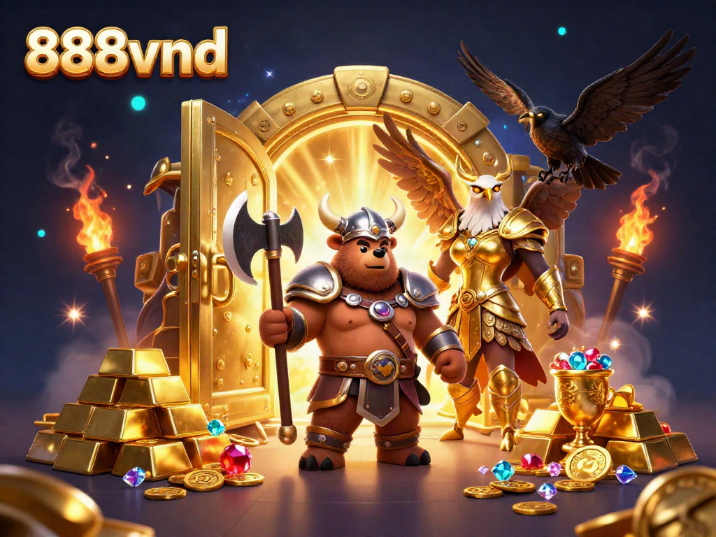 Experience the thrill of winning at 888vnd with dynamic gaming elements and iconic characters.