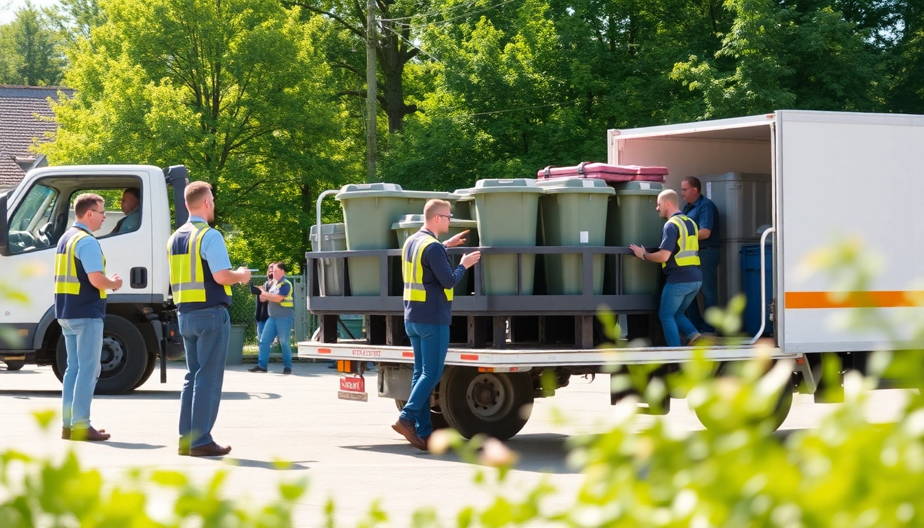 Efficient Schrottabholung Wuppertal service collecting various scrap materials for eco-friendly disposal.