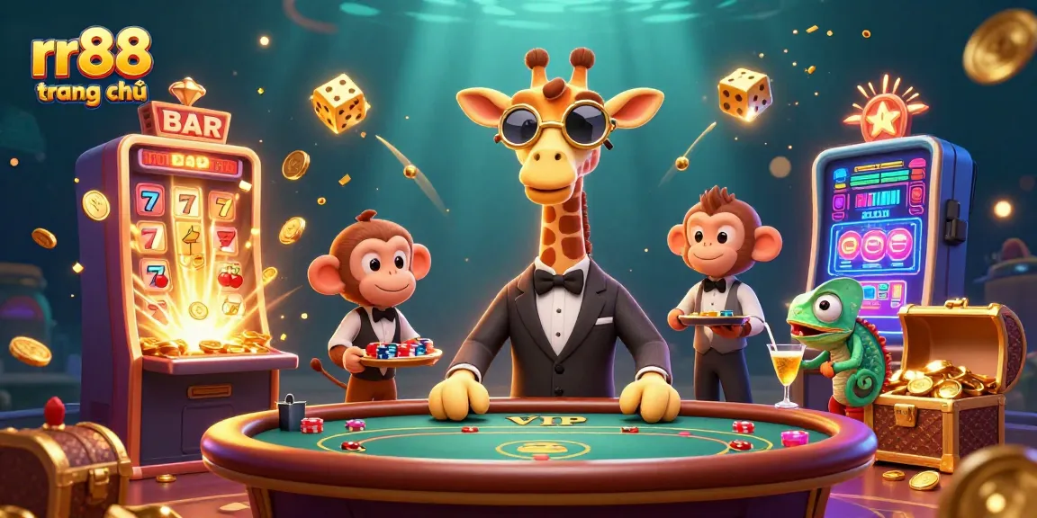 Engage with exciting gaming experiences on rr88 trang chủ with lavish themed characters and vibrant casino elements.