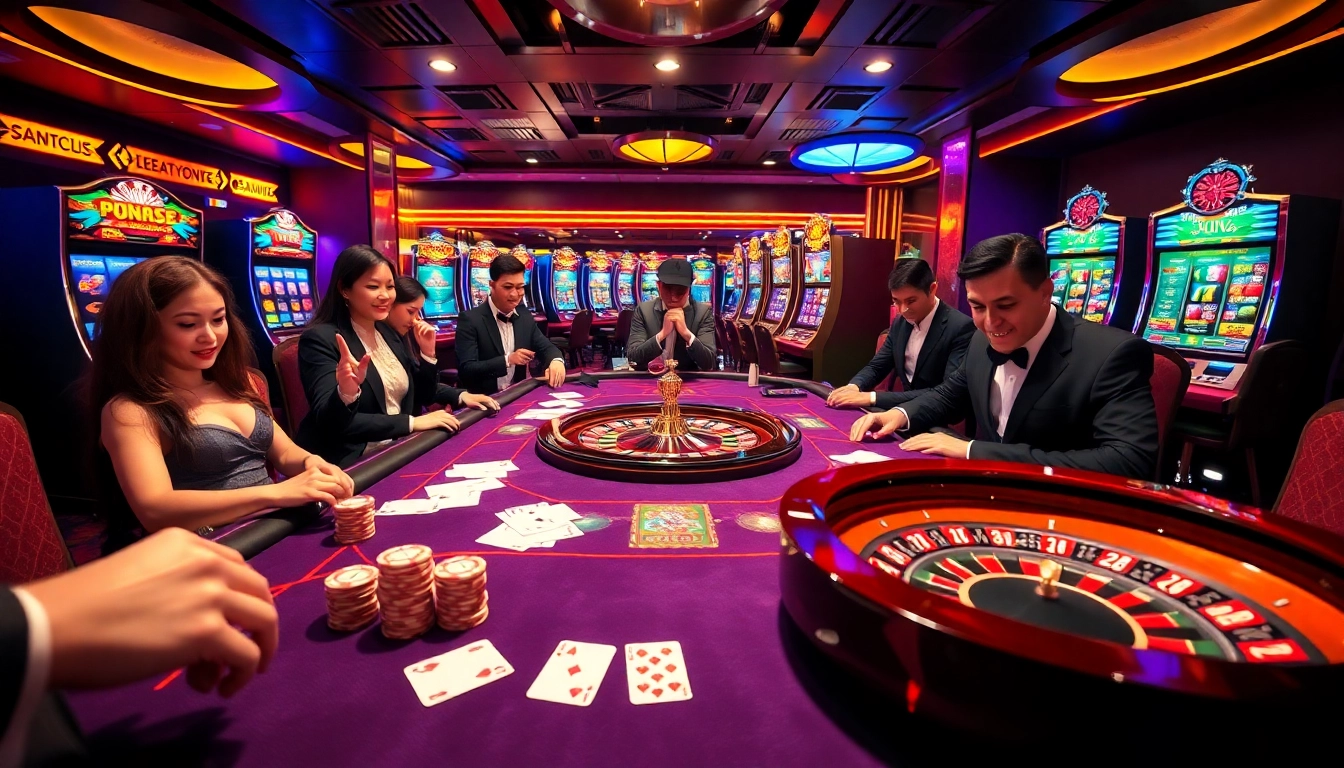 Experience the thrilling atmosphere of uu88 com with exciting poker games and vibrant casino action.