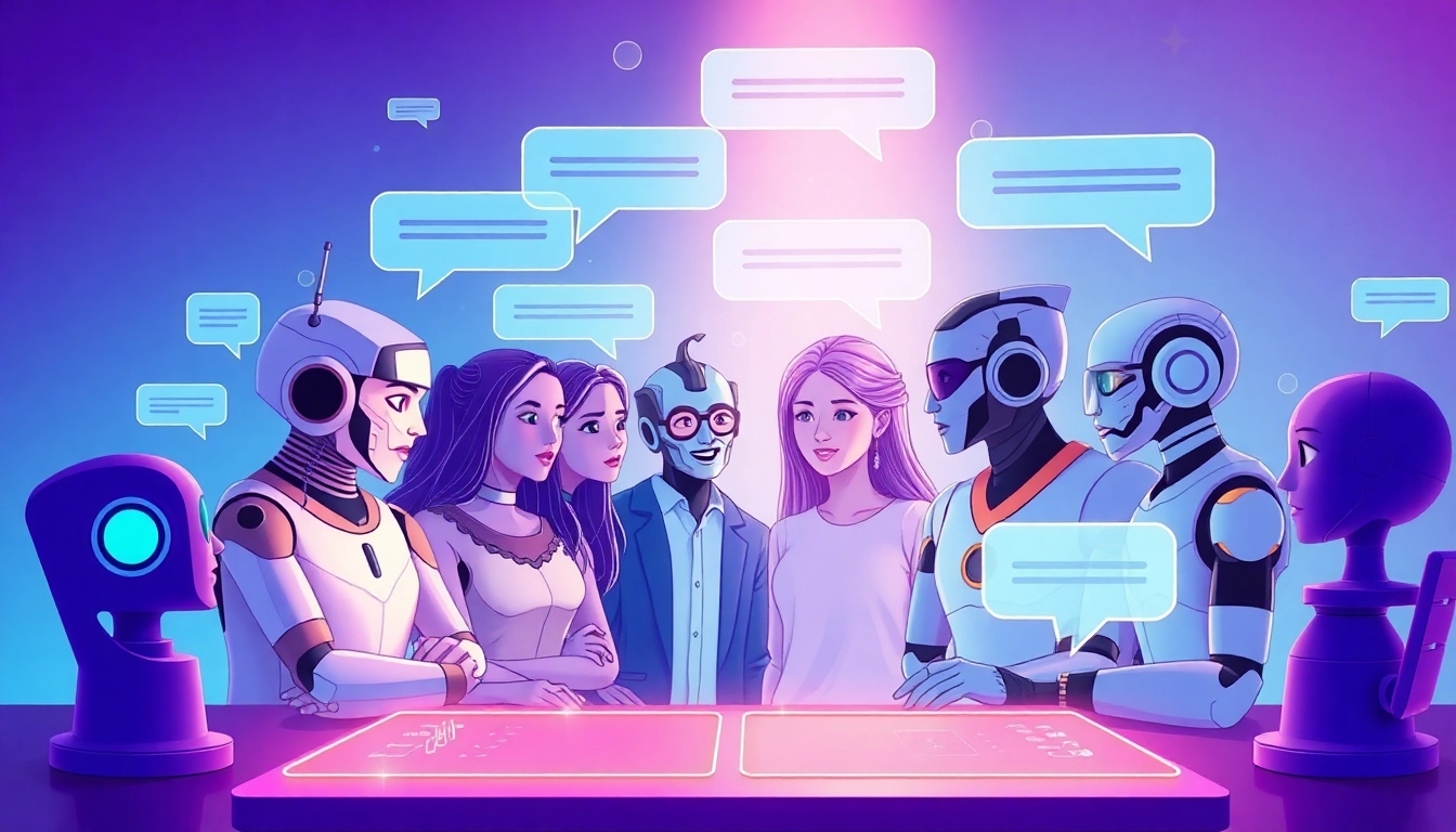 Explore the best nsfw ai chatbots engaging in interactive conversations with digital avatars.