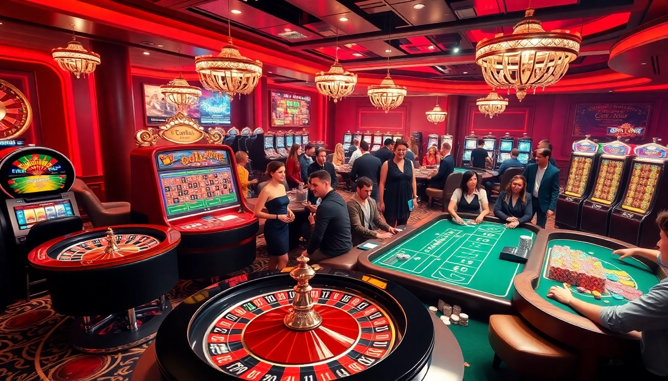 Casinos without Swedish license offer dynamic gambling experiences, featuring roulette wheels and poker tables.