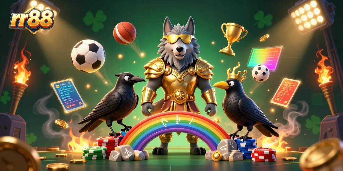 Engage in thrilling gameplay at rr88, featuring a vibrant casino scene filled with action and excitement.