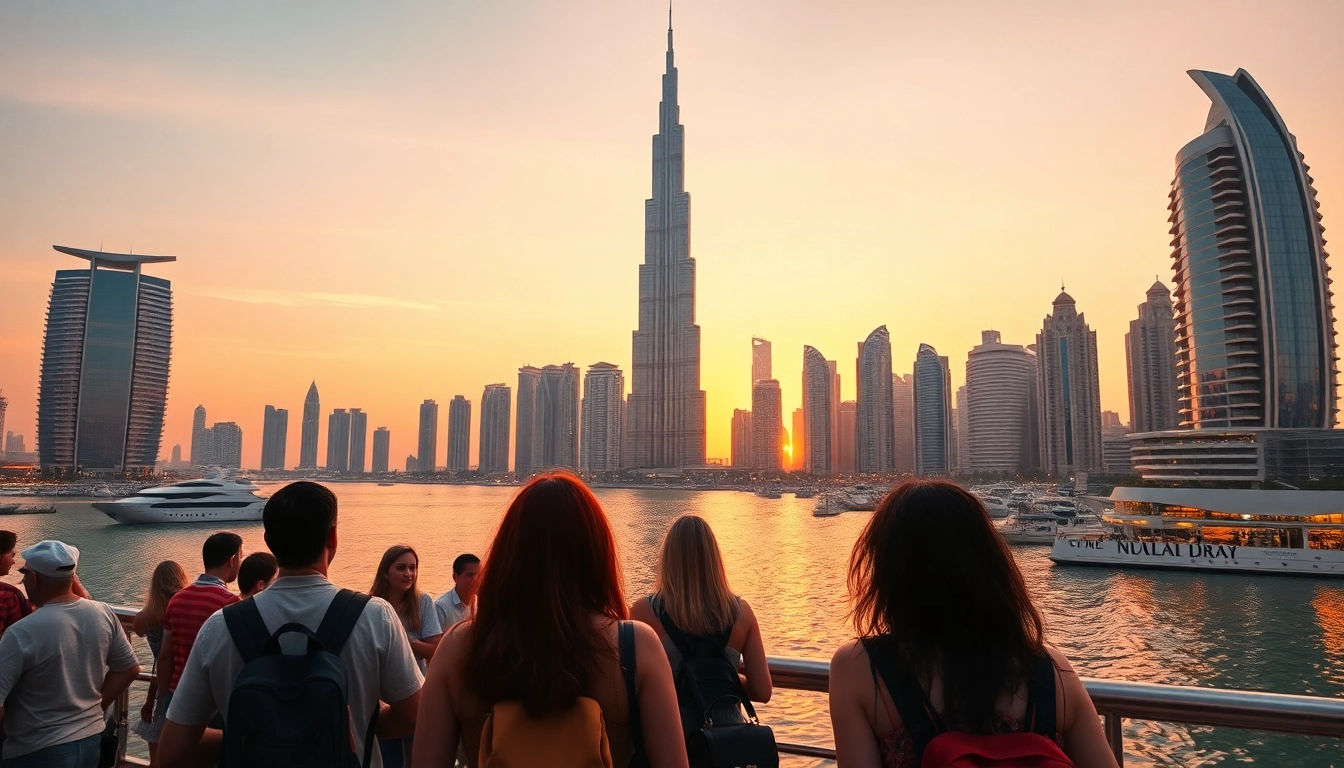 Experience the breathtaking skyline of Dubai while planning your travel to Dubai with friends and family.