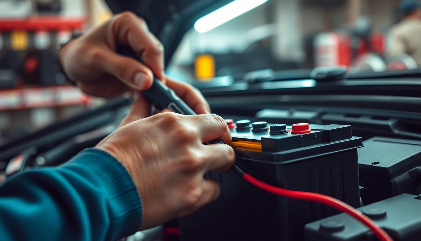 Learn how to install car audio battery with tools in a detailed setup in a garage environment.