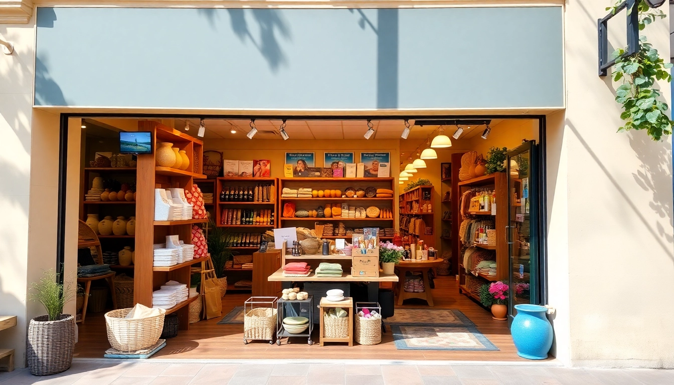 Visit Ultimateshop ru for unique shopping experiences in a vibrant and inviting storefront.
