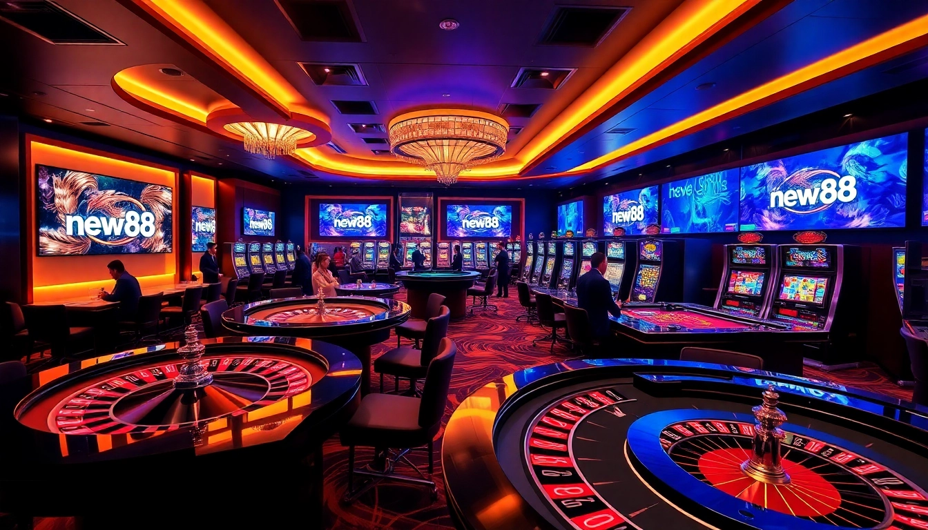 Experience the thrill of new88 with vibrant casino games and engaging players.