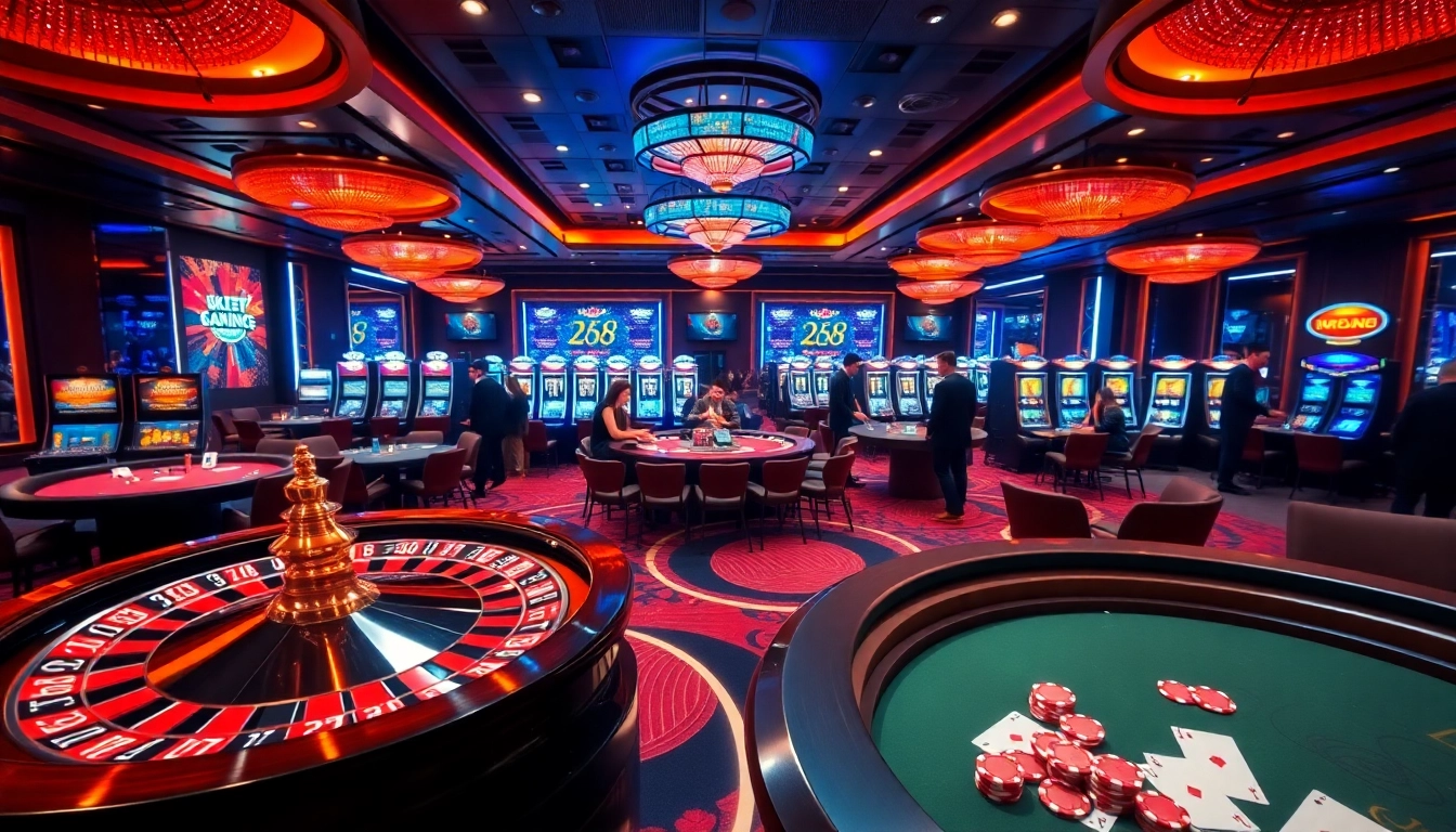 Experience the excitement of X88 with luxurious casino tables and thrilling games.