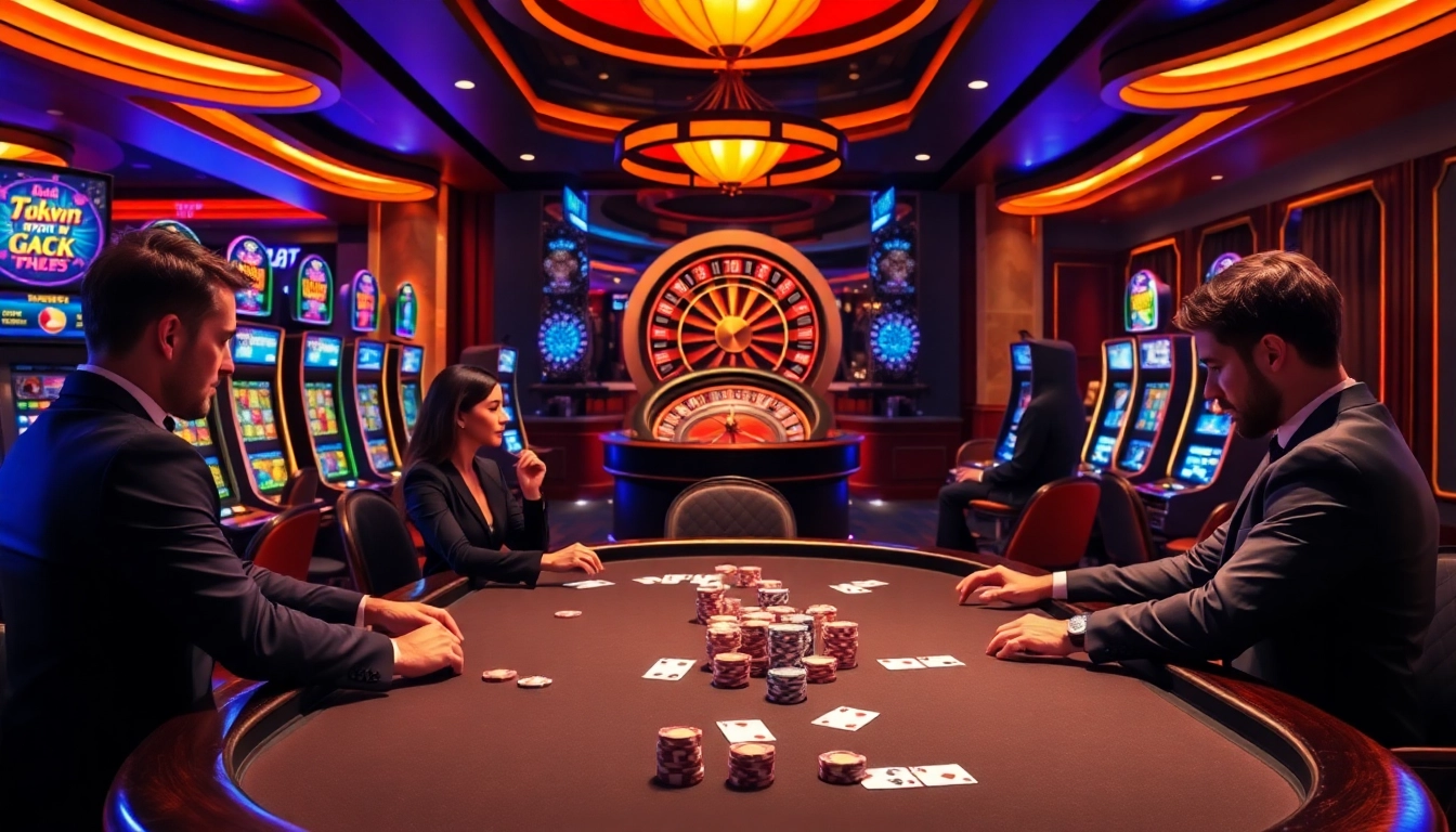 Experience the excitement of winning at 789win with vibrant casino tables and thrilling gameplay.