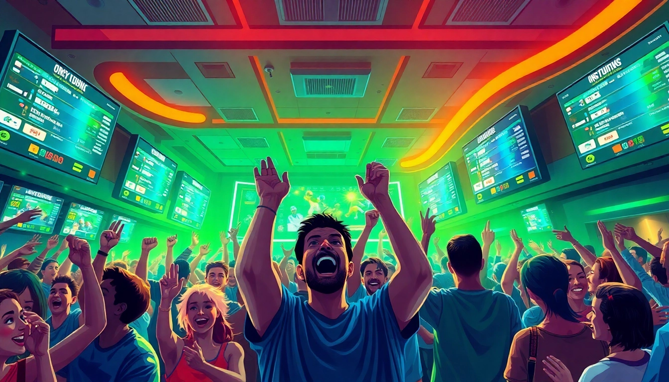 Experience the excitement of betting with 69VN in a lively casino atmosphere.