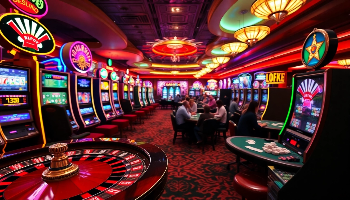 Explore the excitement of gambling at https://bancaonline88.com/ featuring lively casino tables and vibrant slot machines.