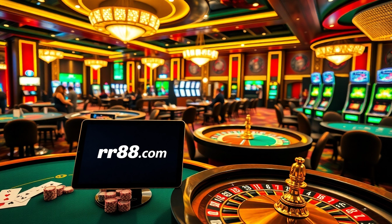 Experience winning strategies at rr88.com with luxury gambling elements.