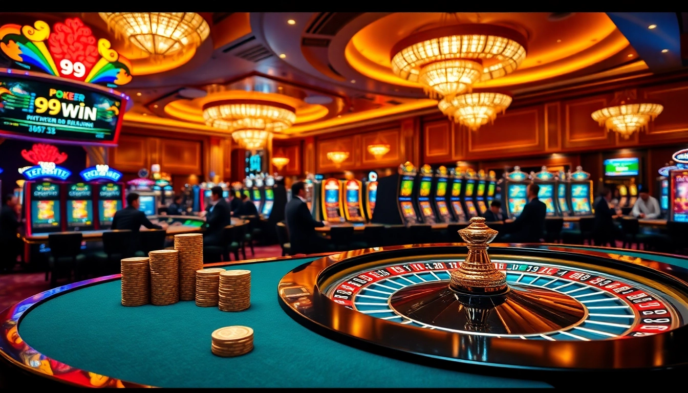 Experience the thrill of winning at 99win's luxurious casino offerings featuring exciting games and rewards.