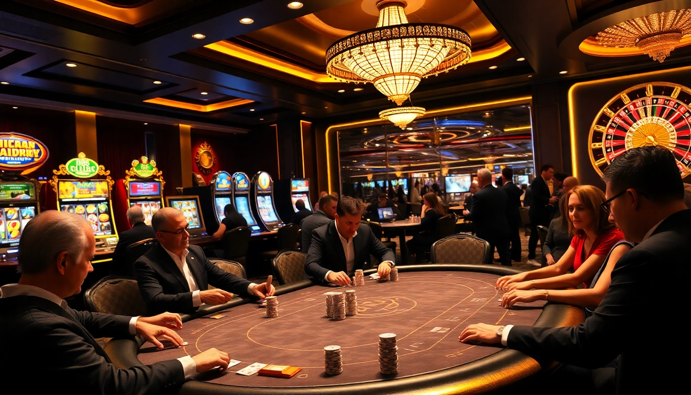 Experience the thrill of high-stakes gaming at Hi88's luxurious poker table.