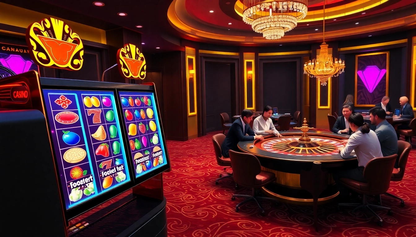 Experience the thrill of nổ hũ online with vibrant slot machines and engaging gameplay.