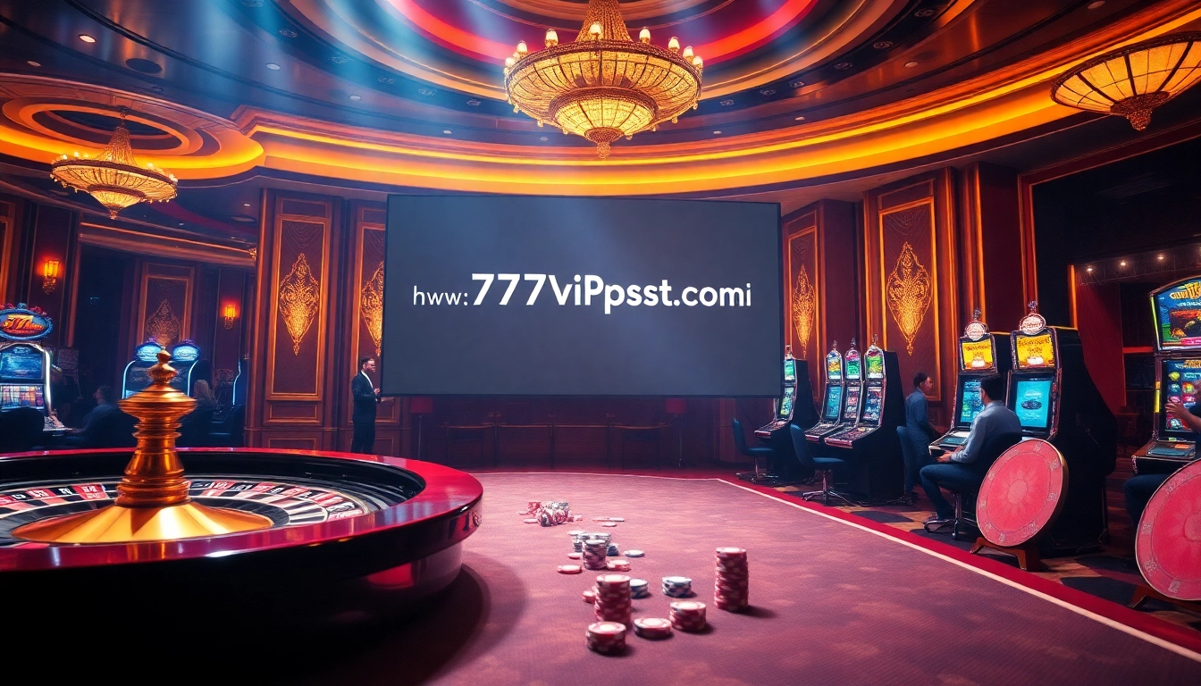 Enjoy thrilling online gaming experiences at https://777vipst.com/ with engaging slot machines and vivid casino atmosphere.