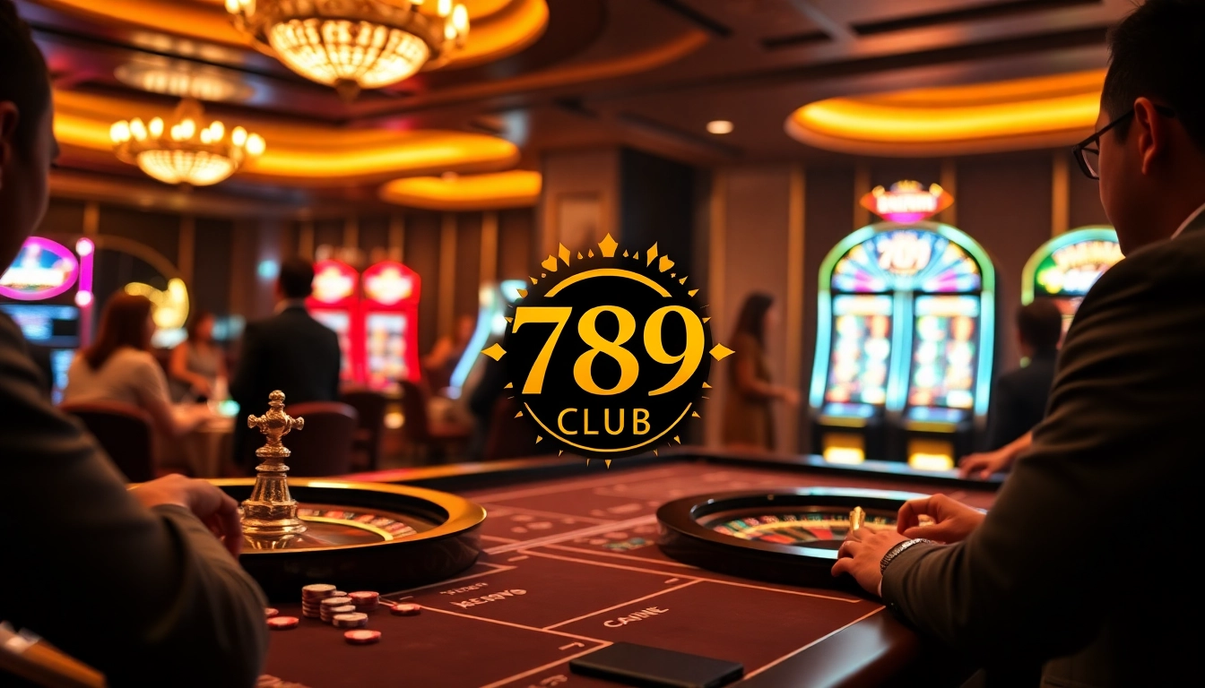 Experience the thrilling atmosphere of the 789 club casino with vibrant games and luxurious settings.