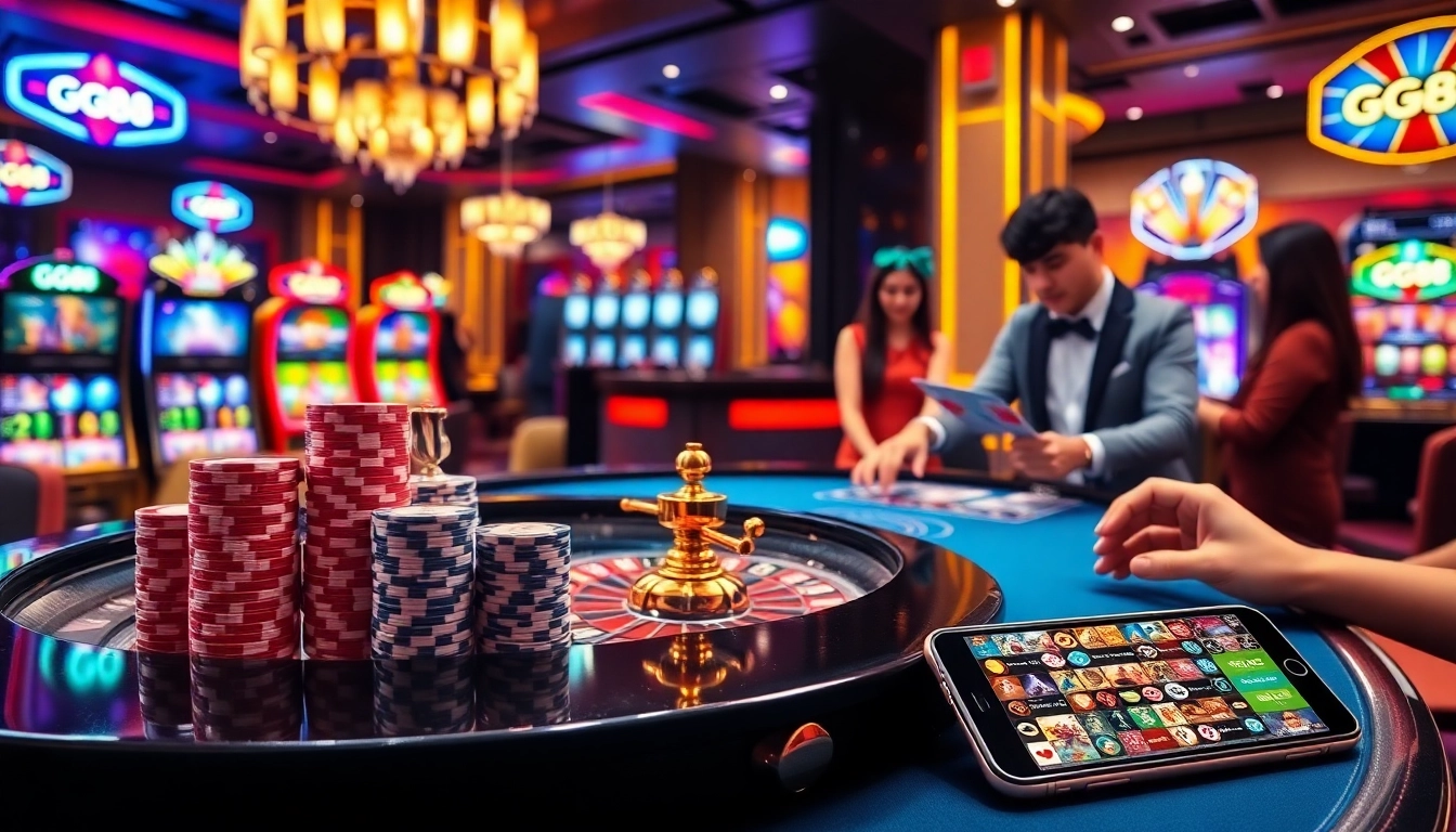 Experience the excitement of casino gaming at gg88 com with vibrant roulette and table games.