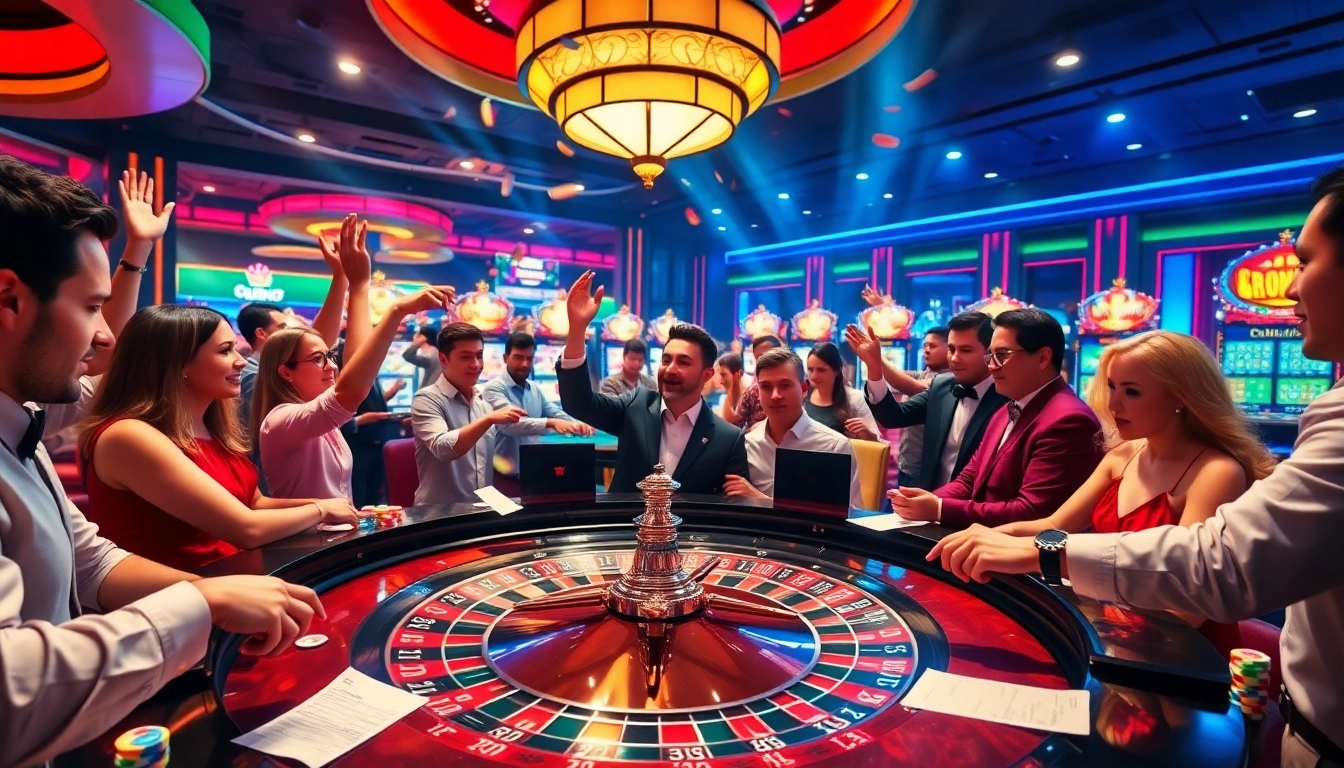 Experience the thrill of high-stakes gambling with mb 88 gaming features, vibrant atmosphere, and roulette excitement.