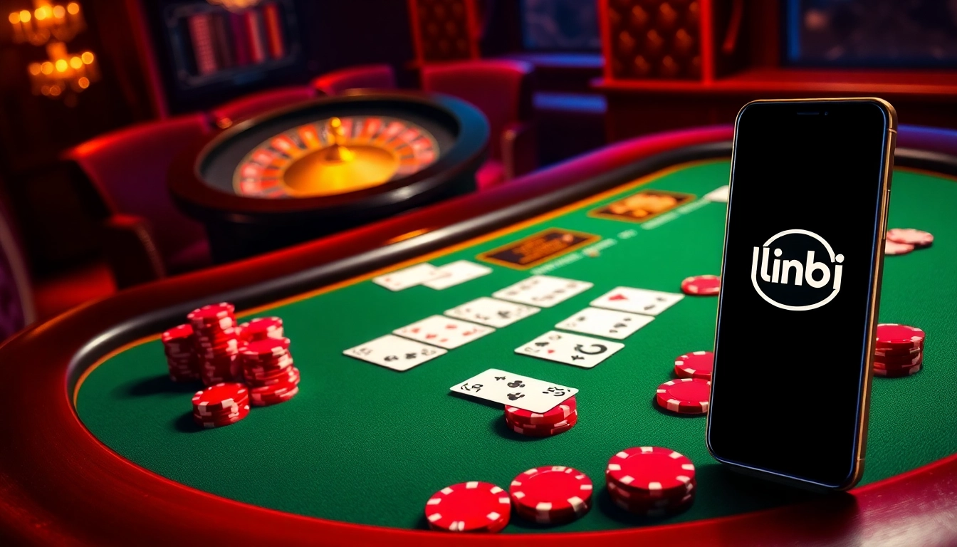 Experience the thrill of winning with link 88i at our luxurious casino table filled with poker chips and cards.
