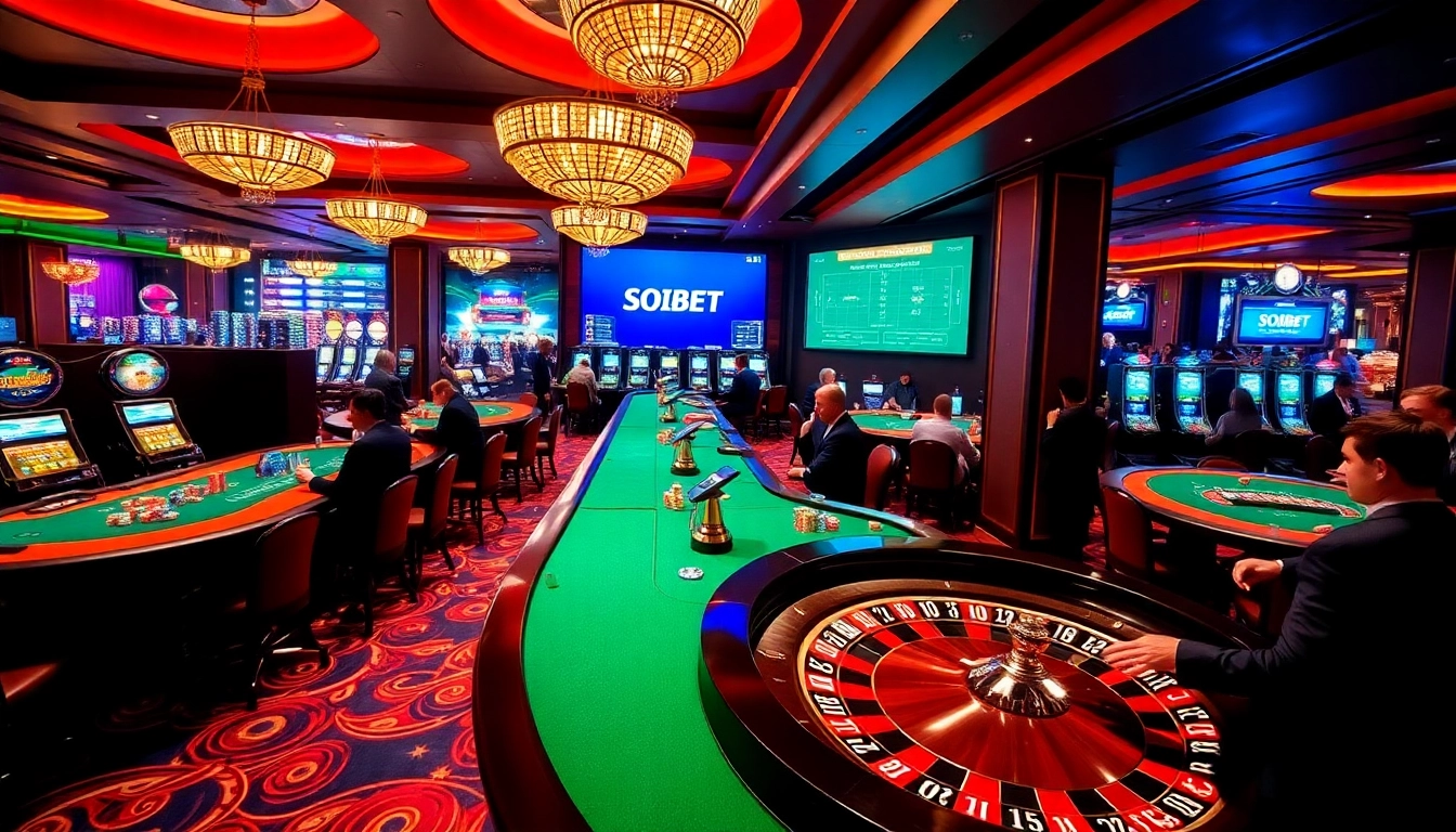 Enjoy the thrill of gaming at SOIBET with vibrant tables and real-time betting excitement.