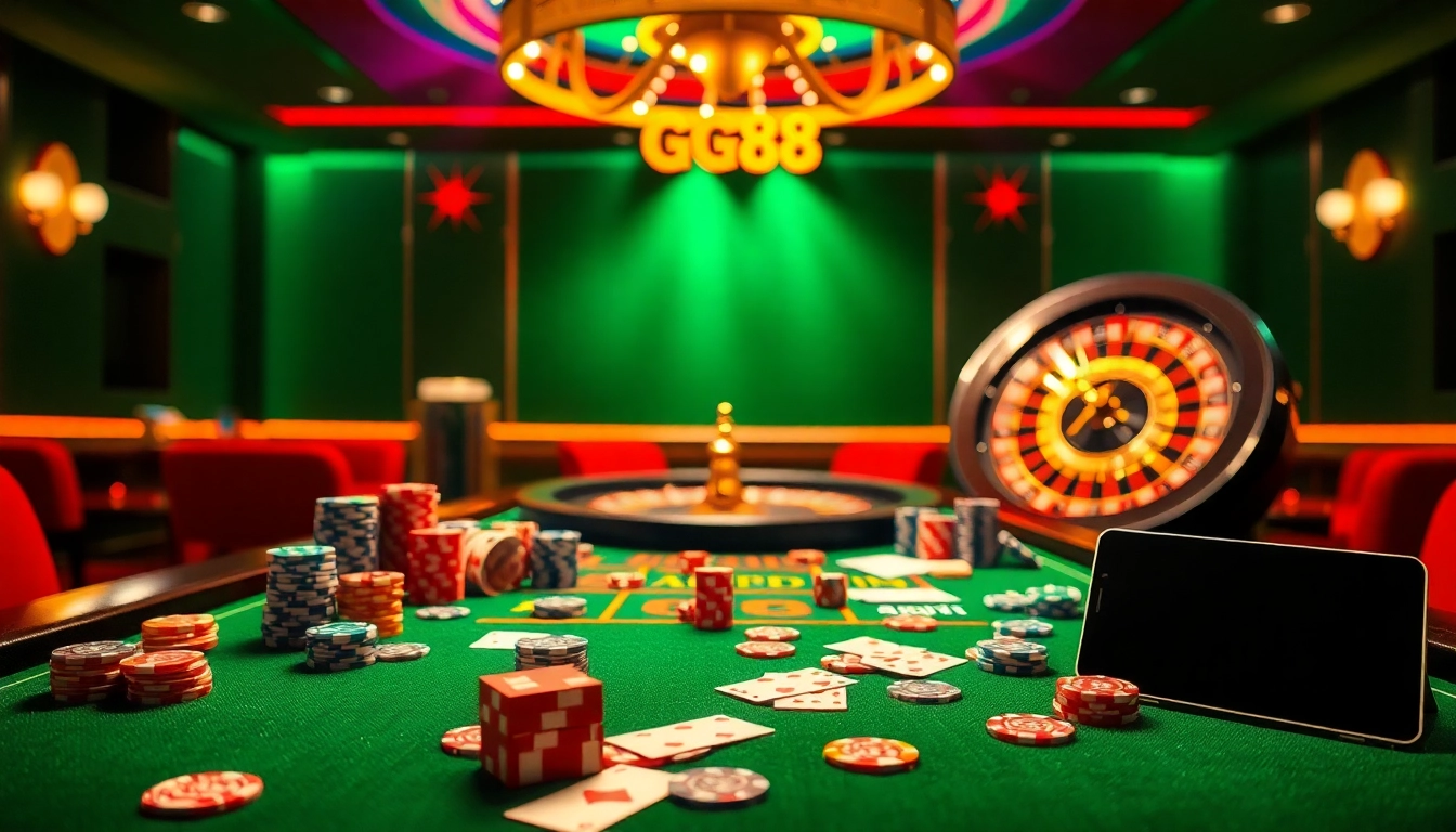 Experience the excitement of GG88 with vibrant casino games and thrilling betting action.