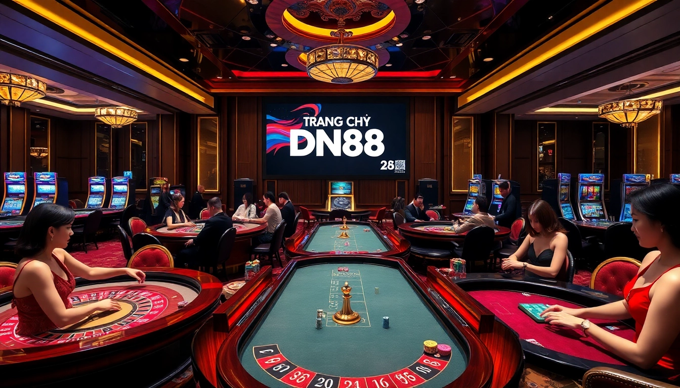 Experience the elegance of trang chủ dn88 with vibrant casino gaming and professional dealers.