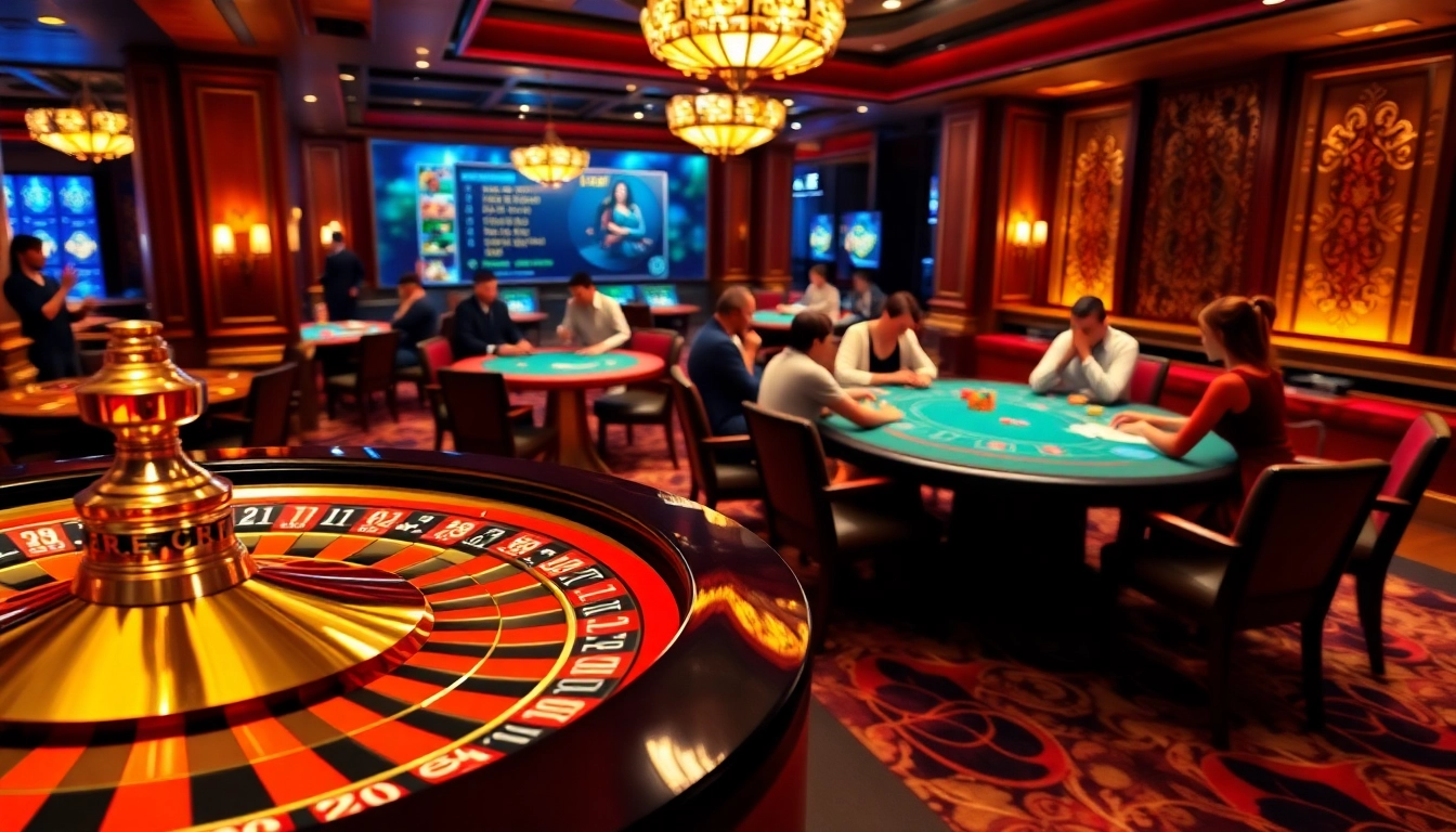 Experience high-stakes excitement with RR88 at luxurious casino tables.