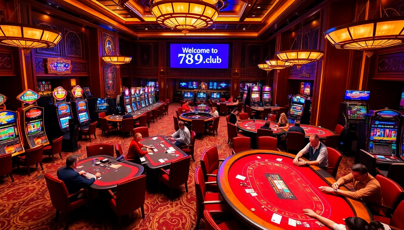 Join the excitement at 789club with vibrant casino tables and thrilling gambling action.