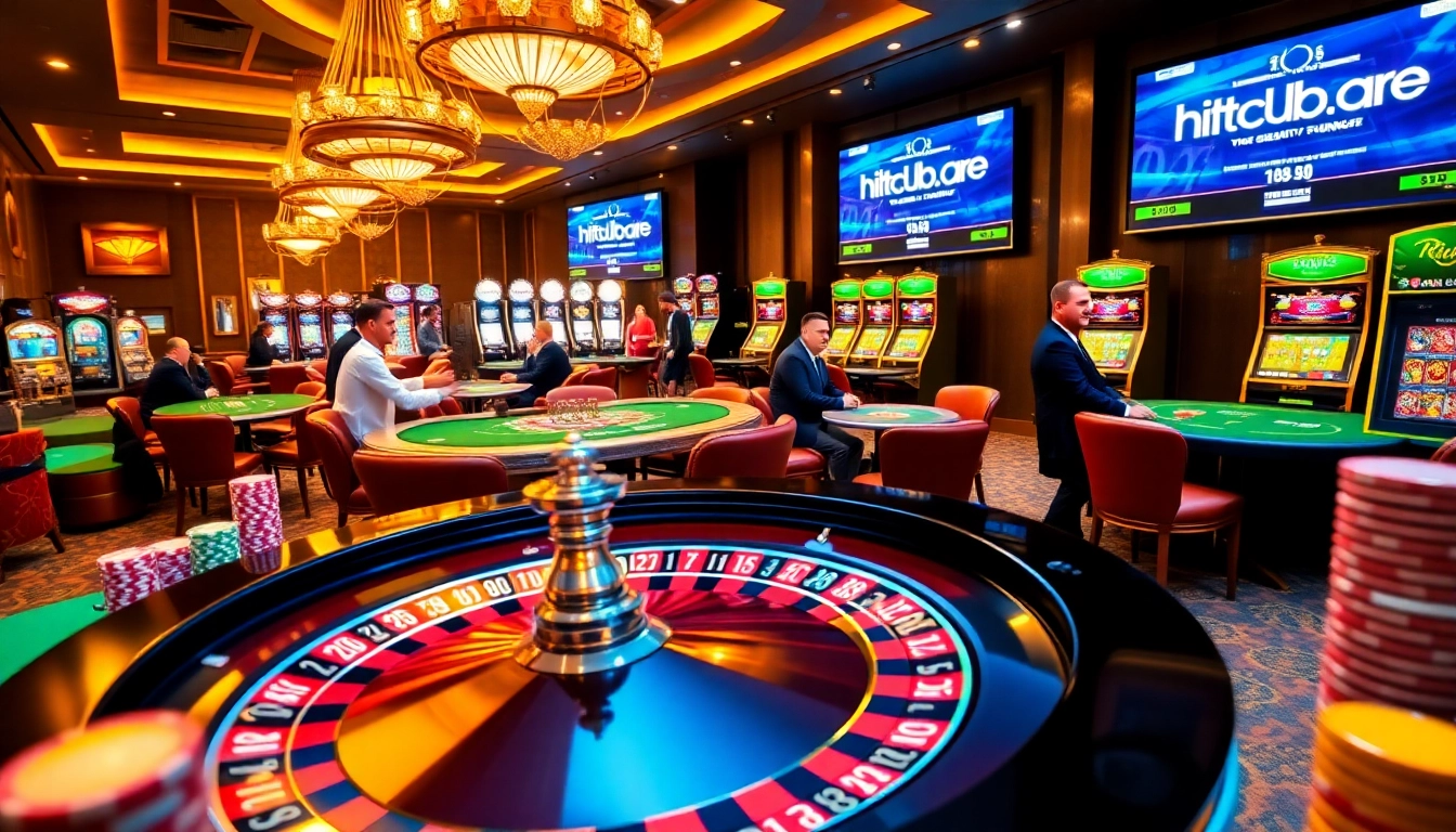 Experience thrilling games at hitclub.care with vibrant casino tables and dynamic slots.