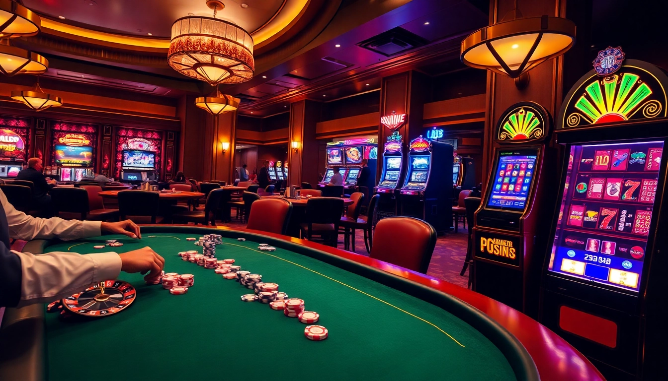 Experience thrilling gaming at https://pg88sr.com/ with vibrant casino visuals of poker and slots.