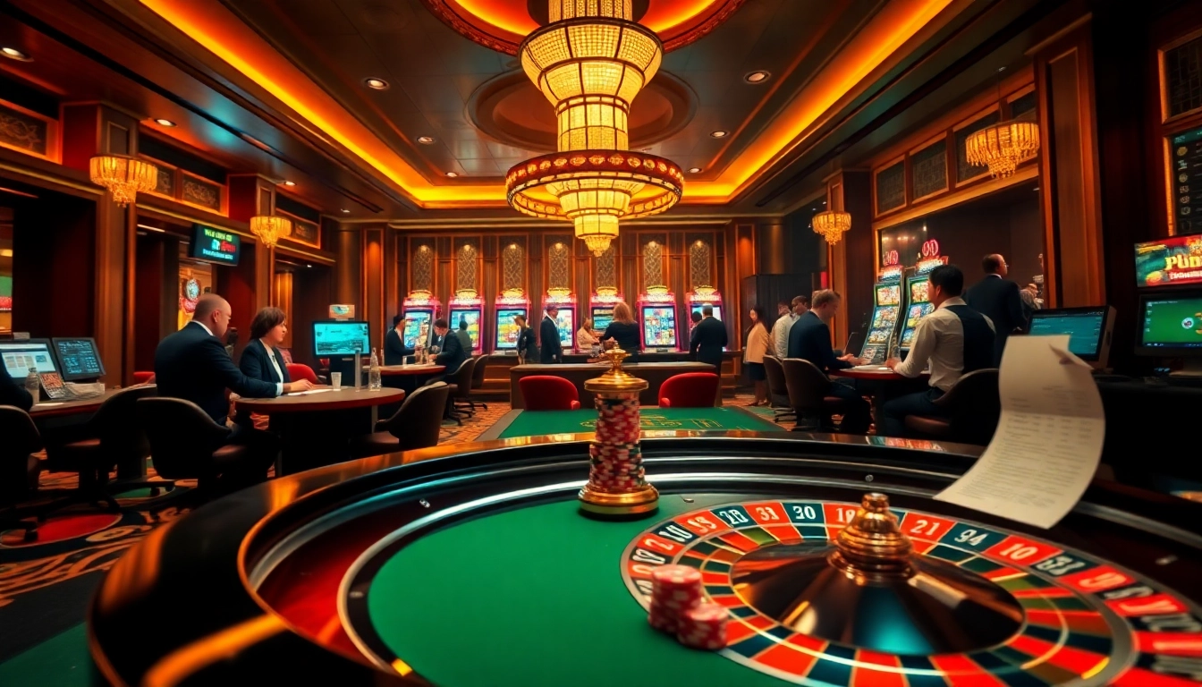 Experience the thrill of online gambling at OKFUN, featuring vibrant roulette gameplay and lively interactions.