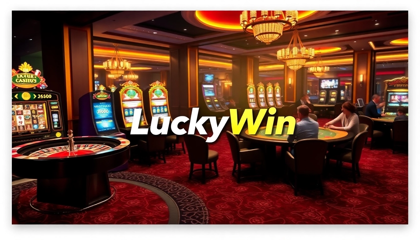 Experience big wins at LuckyWin Casino with exciting games and vibrant atmospheres.