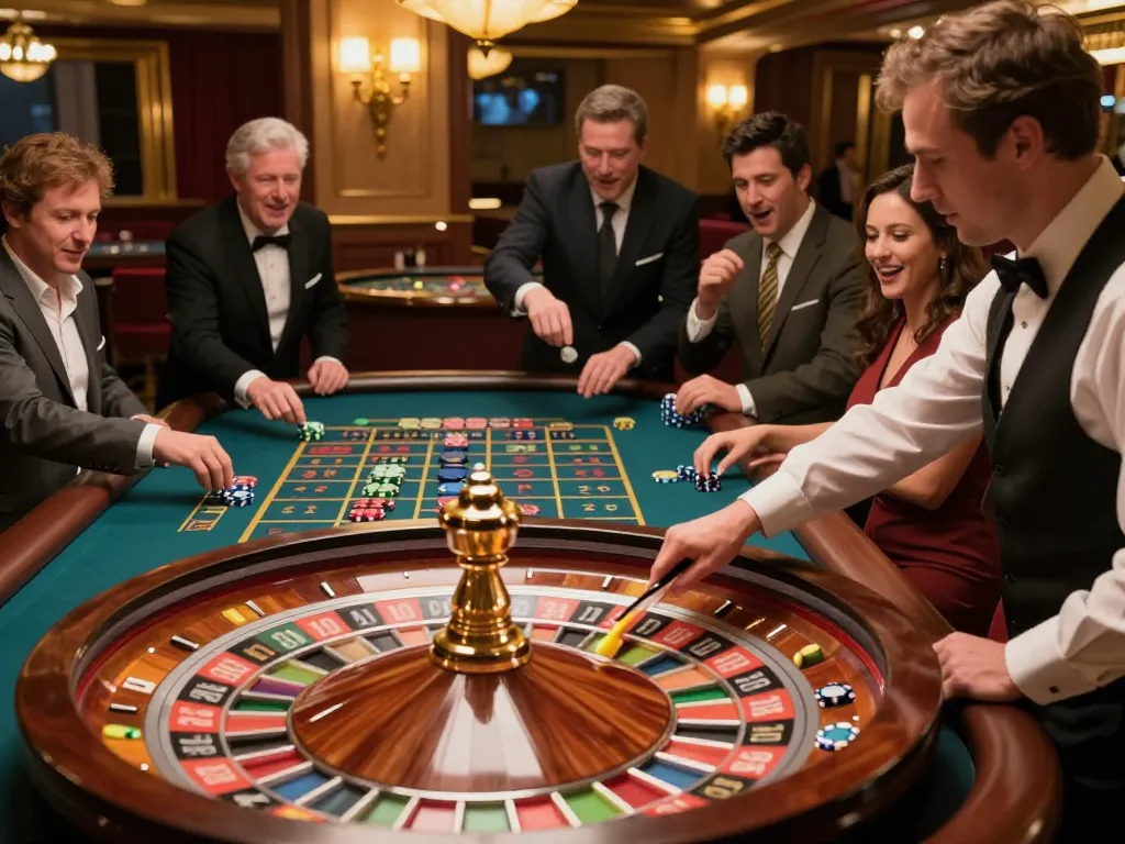 Experience the excitement of NK88 roulette gameplay with engaging players and thrilling atmosphere