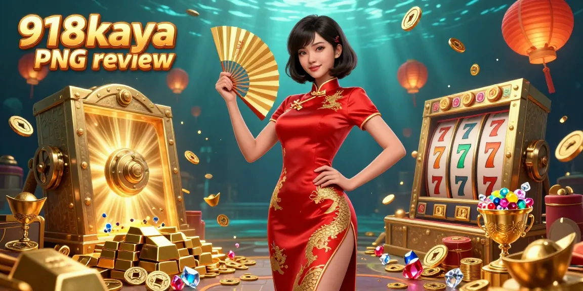 Experience the thrilling 918kaya PNG review with vibrant slot game elements and captivating visuals.