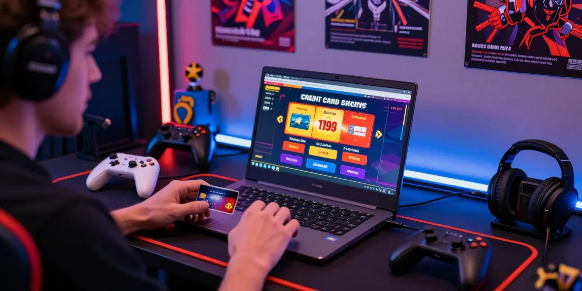 UK player exploring credit card casinos at scoarch.org.uk with vibrant gaming atmosphere.